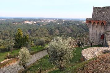 Ourem, Portugal. Sights and views.