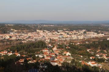 Ourem, Portugal. Sights and views.