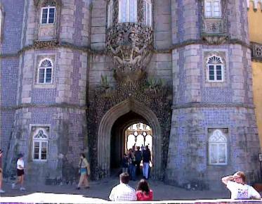 Pena Palace is included in the day tours of Lisbon
