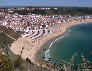 Nazare is a must in the sightsseing tours of the surroundings of Lisbon