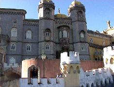 Pena Palace is included in the day tours of Lisbon