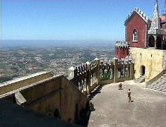Pena Palace is included in the day tours of Lisbon