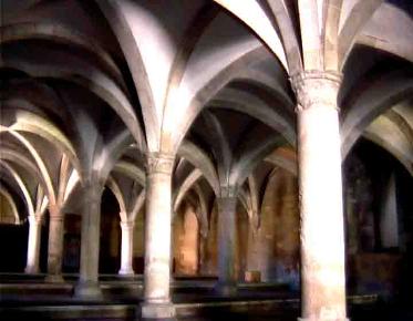 This section of Alcobaca Monastery is only availabe in the private tours from Lisbon