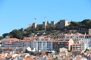 View from Sao Jorge castle, Lisbon