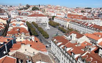 View from Sao Jorge castle, Lisbon