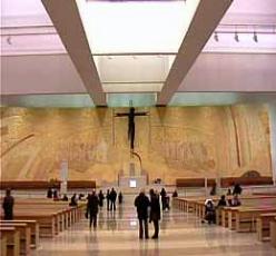 The new chuch in Fatima