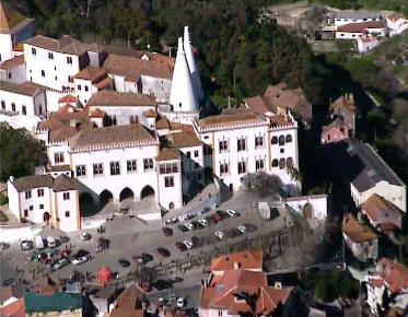 Sintra Palace is included in the day tours of Lisbon