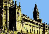 Day Oporto sightseeing tours to Santiago de Compostela. 