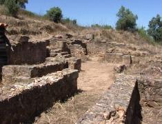 Santiago do Cacem images, Portugal. Roman ruis in Mirobriga
