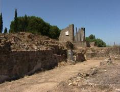 Santiago do Cacem images, Portugal. Roman ruis in Mirobriga
