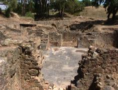Santiago do Cacem images, Portugal. Roman ruis in Mirobriga